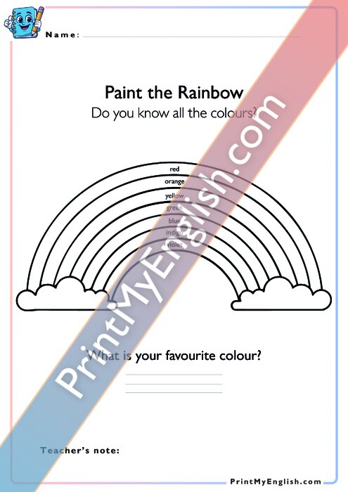 Paint the Rainbow - 1