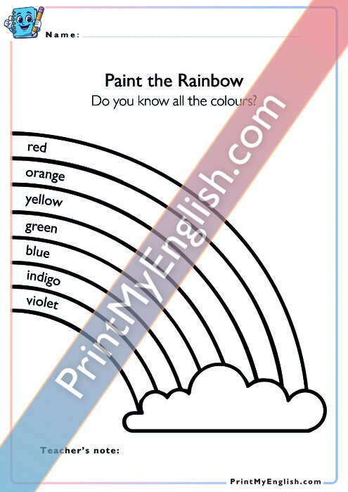 Paint the Rainbow - 2