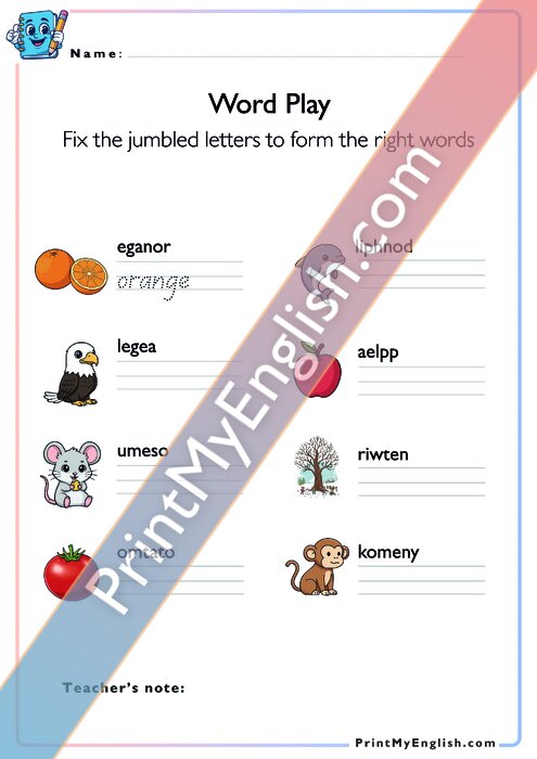 Word Play - Version 1