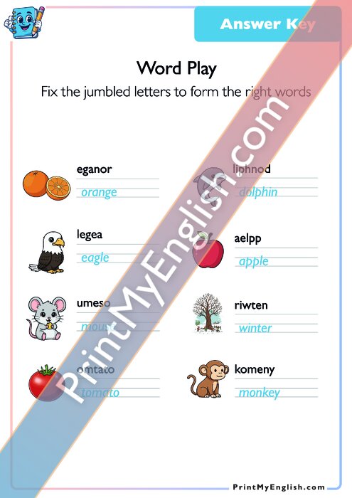 Answer key