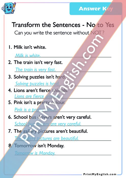 Answer key