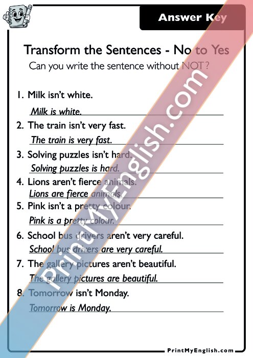 Answer key
