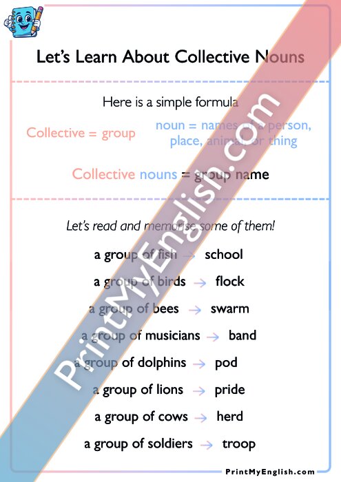 Let's Learn About Collective Nouns