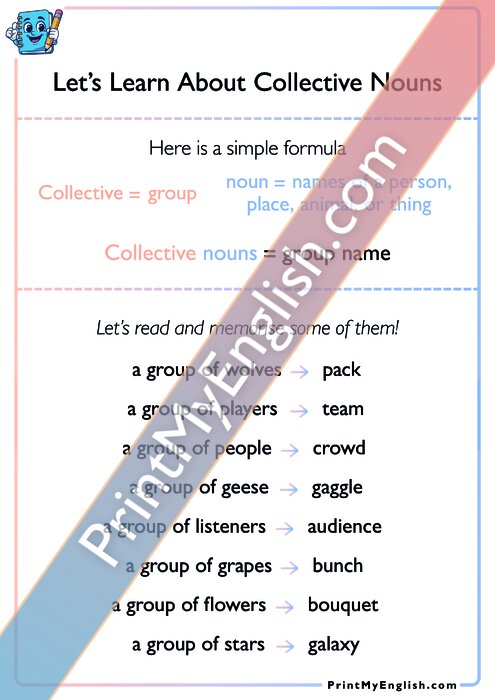 Let's Learn About Collective Nouns - Part 2
