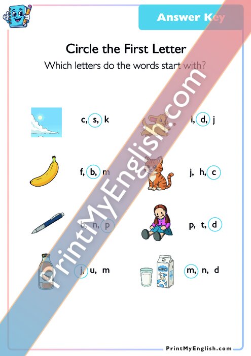 Answer key