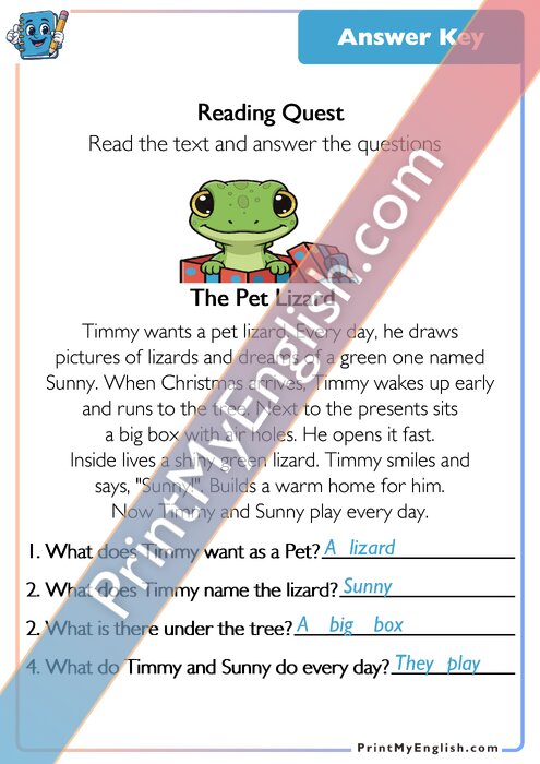Answer key