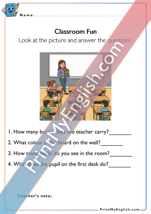 What Do You See - Classroom Fun