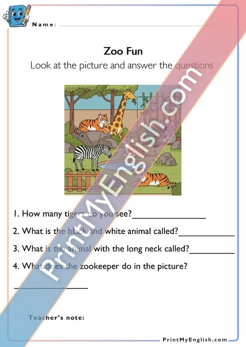 What Do You See - Zoo Fun