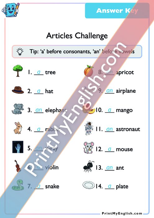 Answer key
