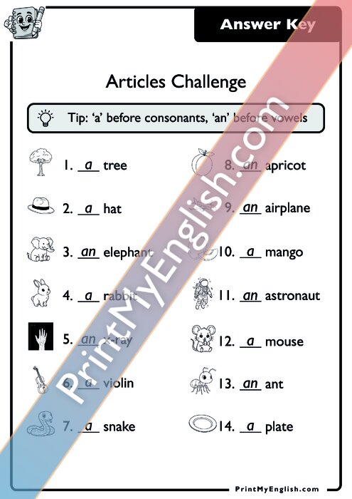 Answer key
