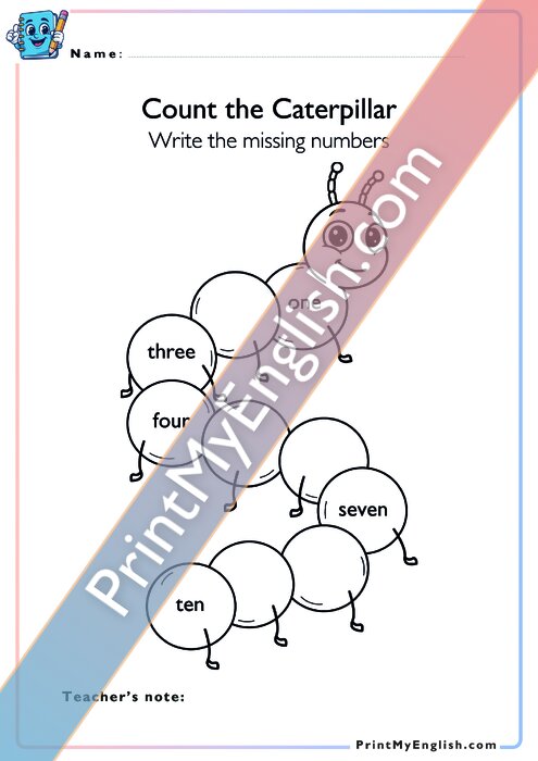 Count the Caterpillar