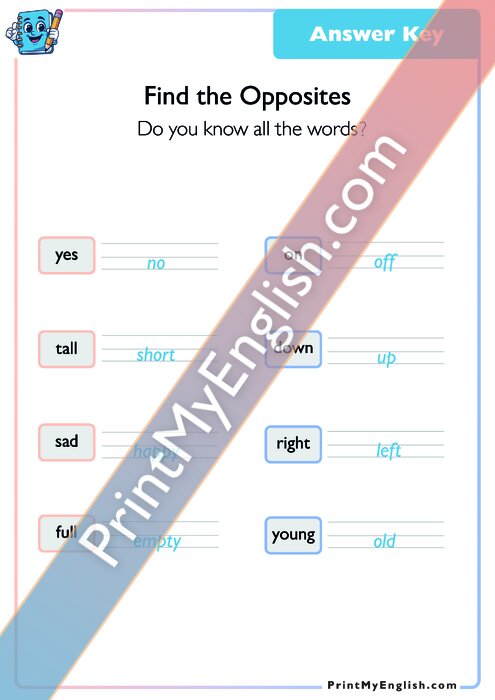 Answer key