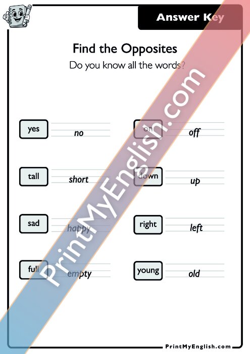 Answer key
