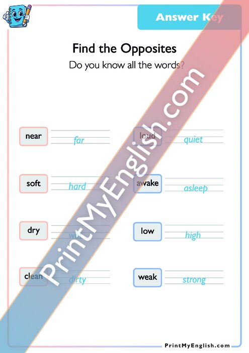 Answer key