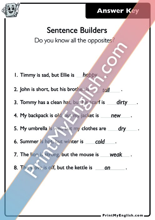 Answer key