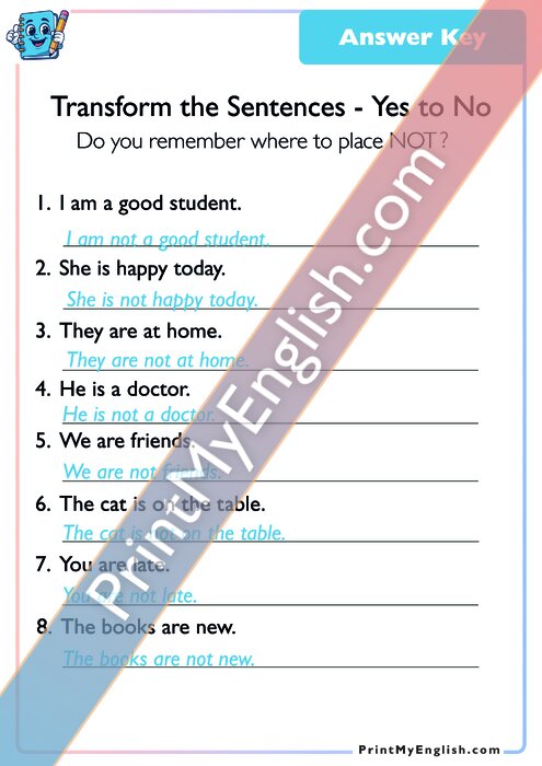 Answer key