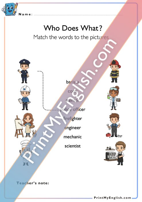 Jobs - Who Does What?