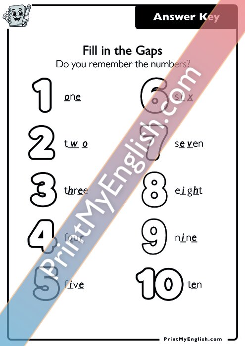 Answer key