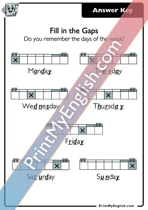 Answer key