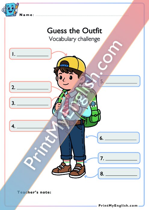 Clothes - Guess the Outfit