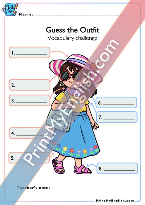 Clothes - Guess the Outfit