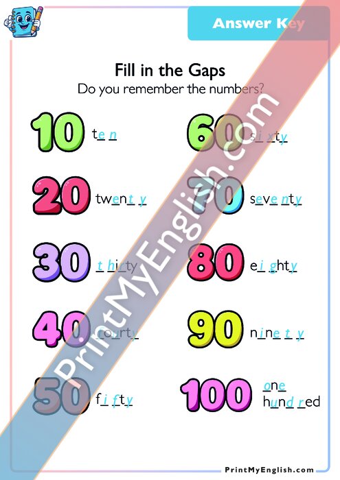 Answer key