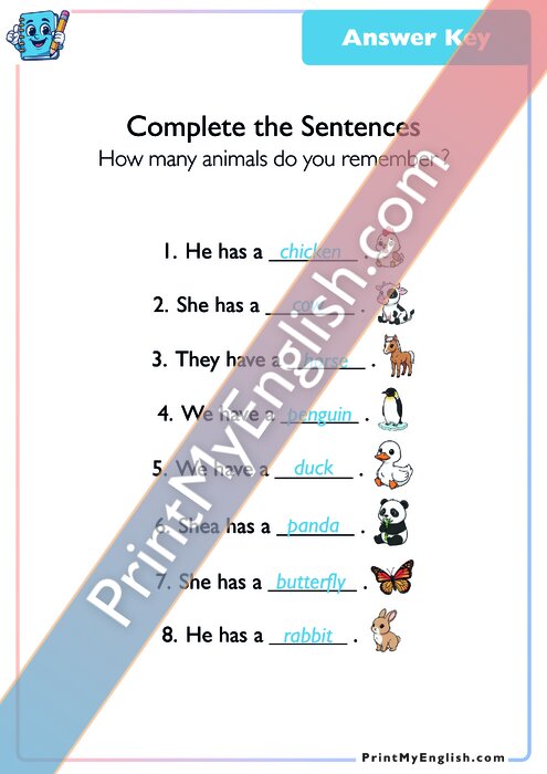 Answer key
