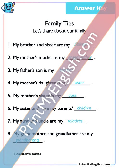 Answer key