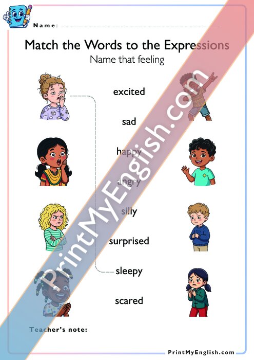 Match the Words to the Expressions