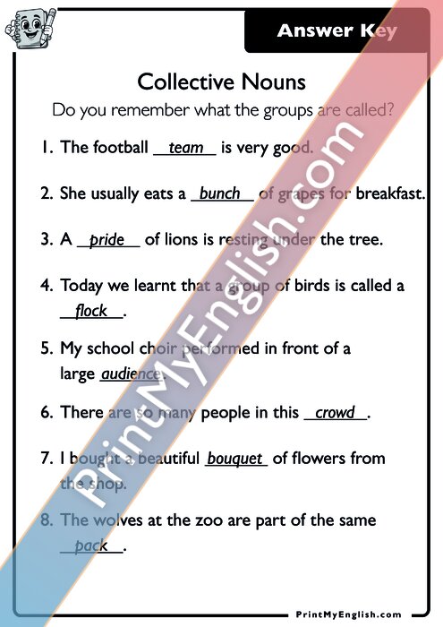 Answer key