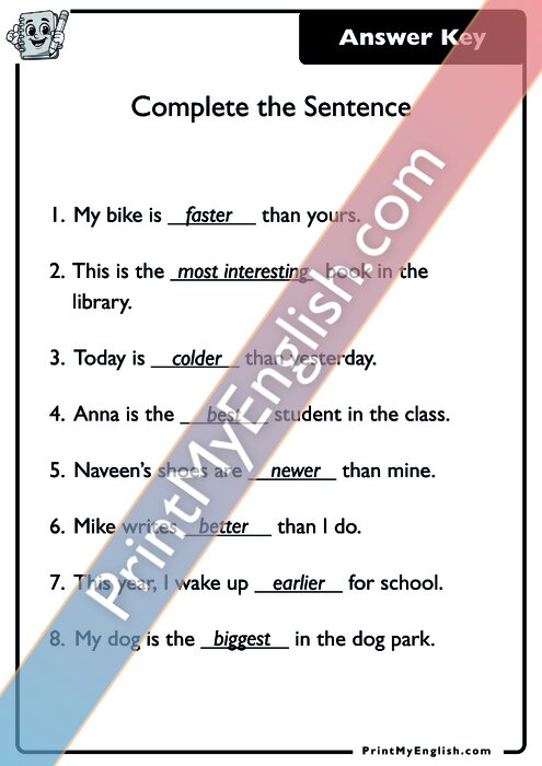 Answer key