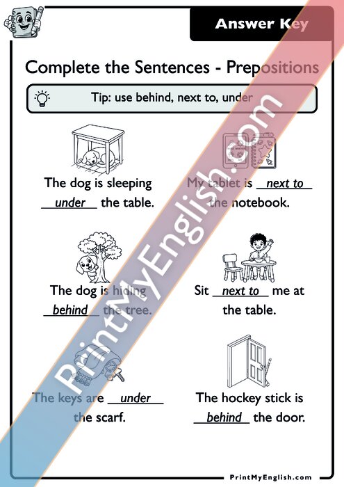 Answer key