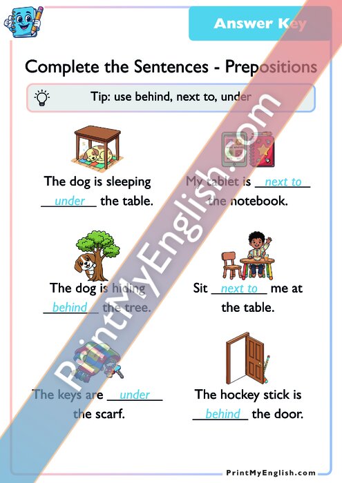 Answer key