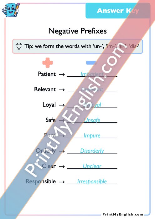 Answer key