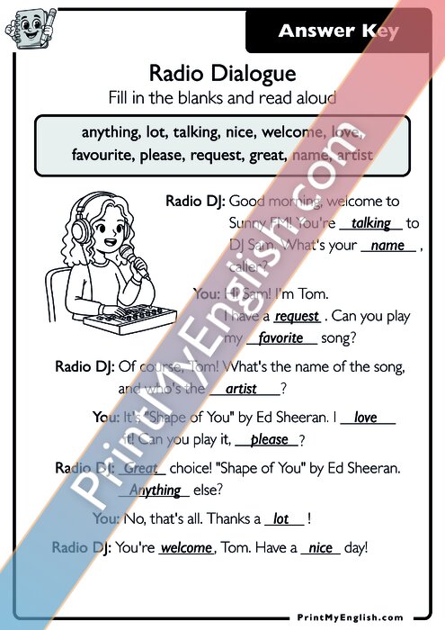 Answer key