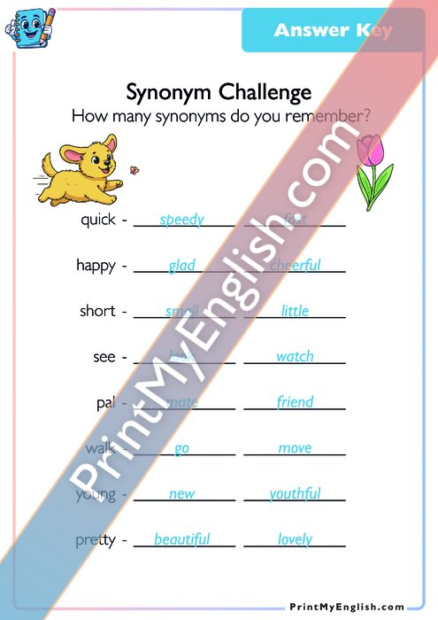 Answer key