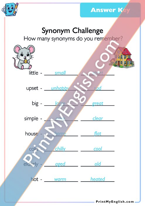 Answer key