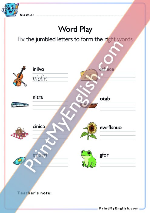 Word Play - Version 3