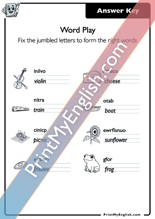 Answer key