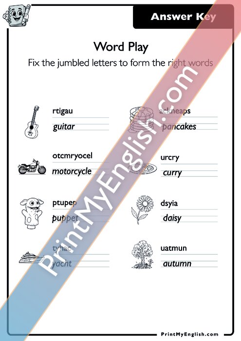 Answer key