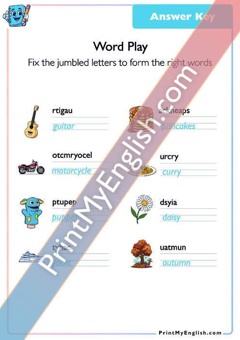 Answer key