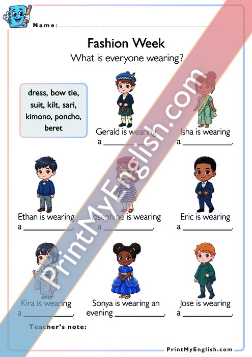 Clothes - Fashion Week