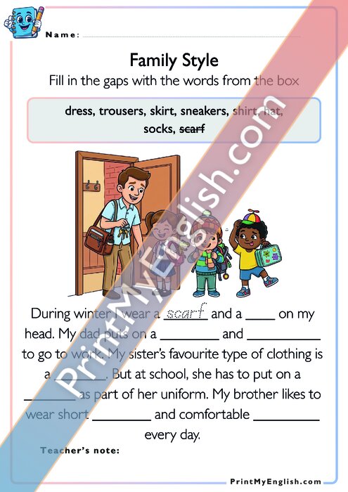 Clothes - Family Style