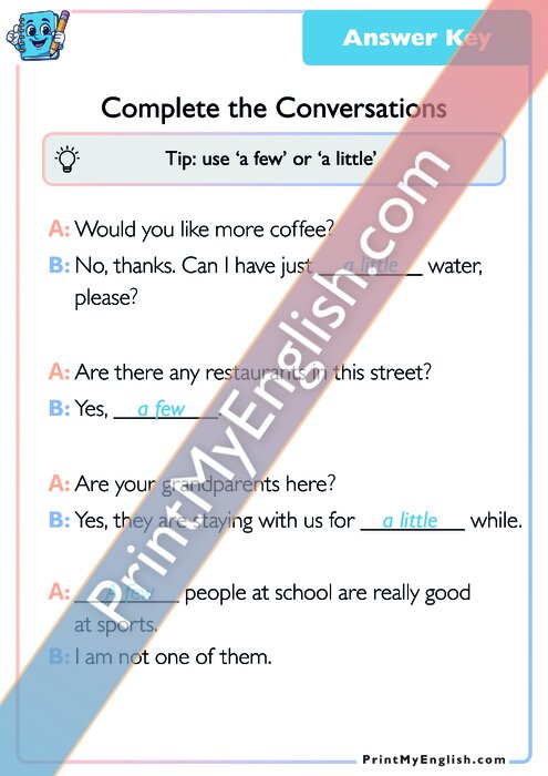 Answer key