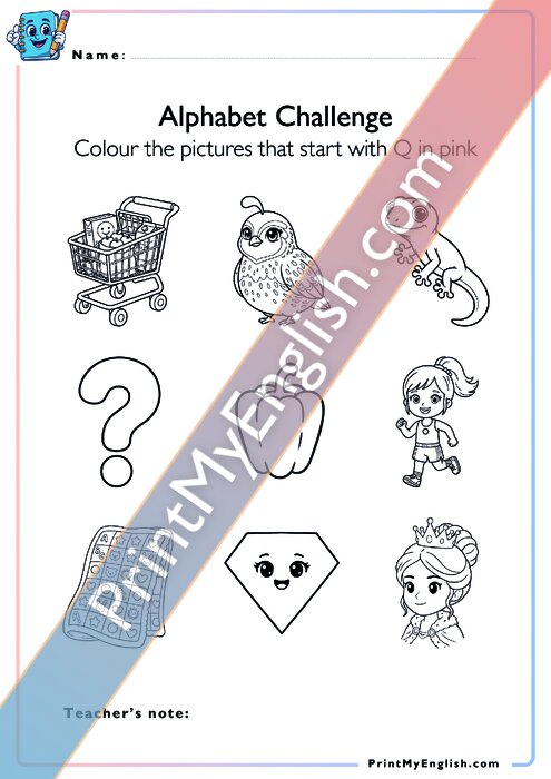 Alphabet Challenge - Qq