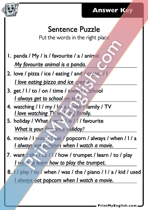 Answer key