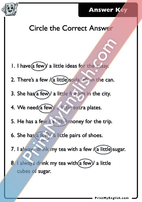Answer key