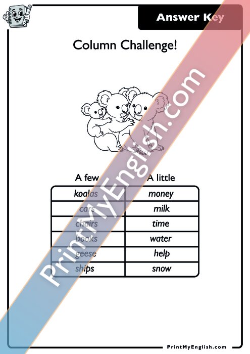 Answer key