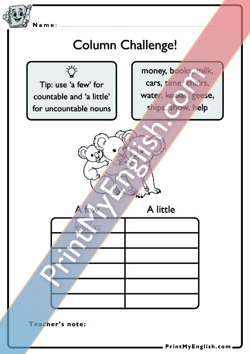 Answer key