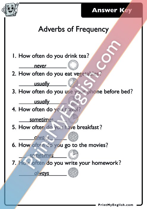 Answer key